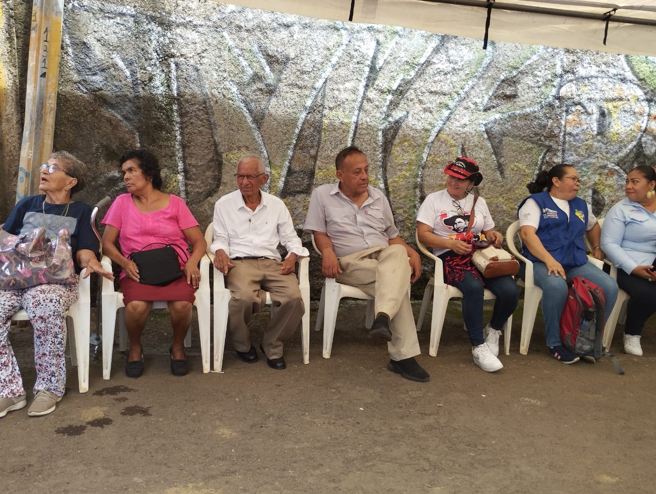Unión Nacional del Adulto Mayor celebra el Dia de la Alegría