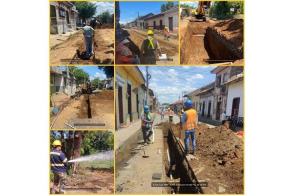 Enacal continúa trabajando en la ampliación y mejoramiento del sistema de agua potable en León
