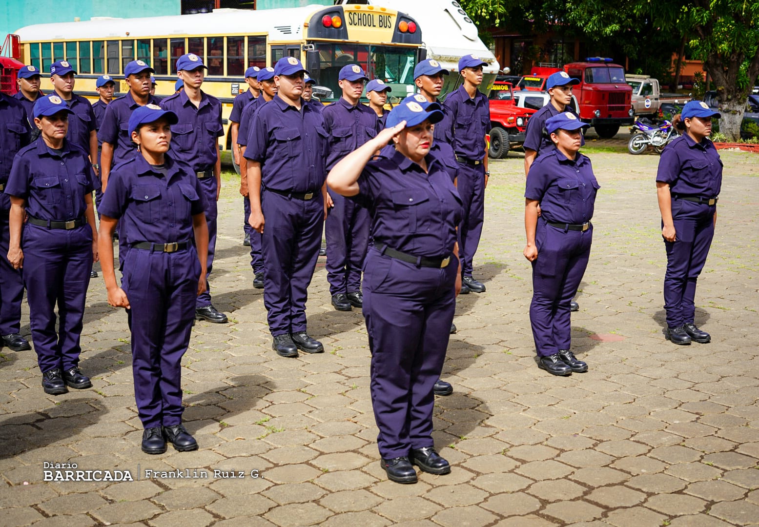 Inicia formación de nuevos bomberos nicaragüenses