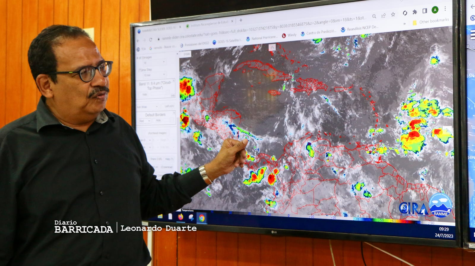 No se esperan ondas tropicales en Nicaragua durante esta semana, según INETER