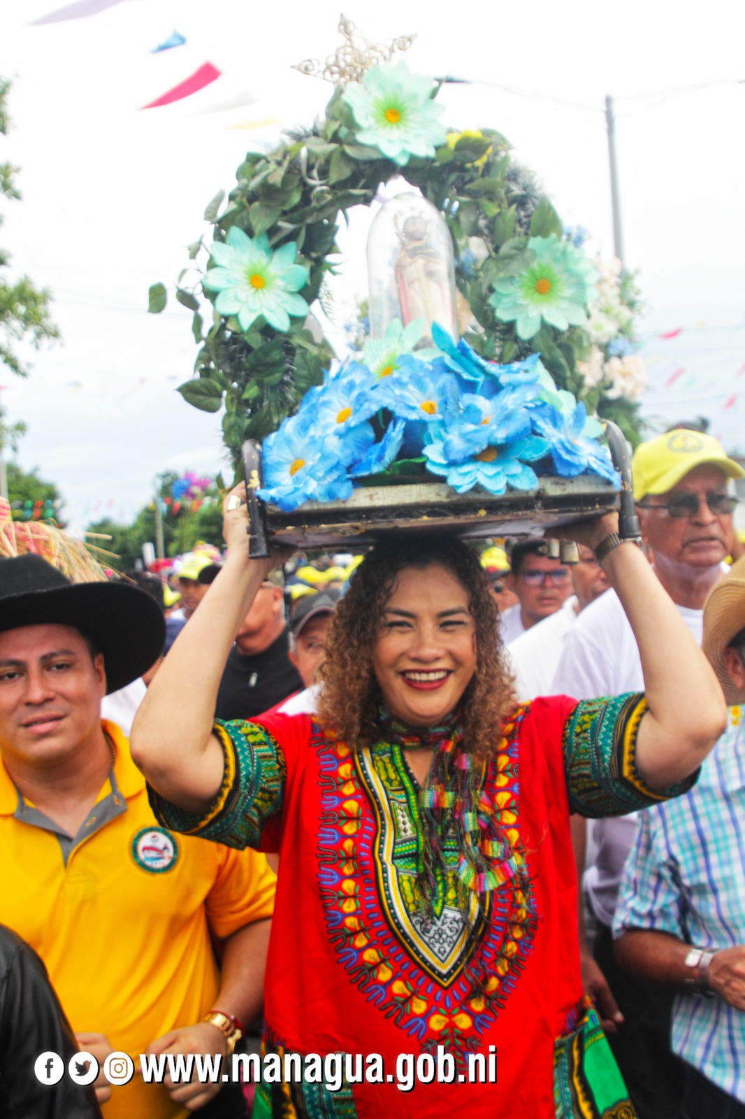 Inician fiestas patronales en Managua