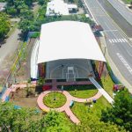 Alcaldía de Chinandega inauguran mejoras de la Cancha y Parque Gerardo Aguilera