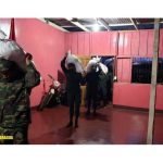 Destacamento Militar Sur descargó paquetes alimenticios en municipio de San Carlos