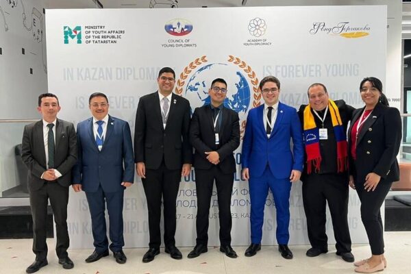 Nicaragua participa en el sexto Foro Global de Jóvenes Diplomáticos en Kazán, Rusia