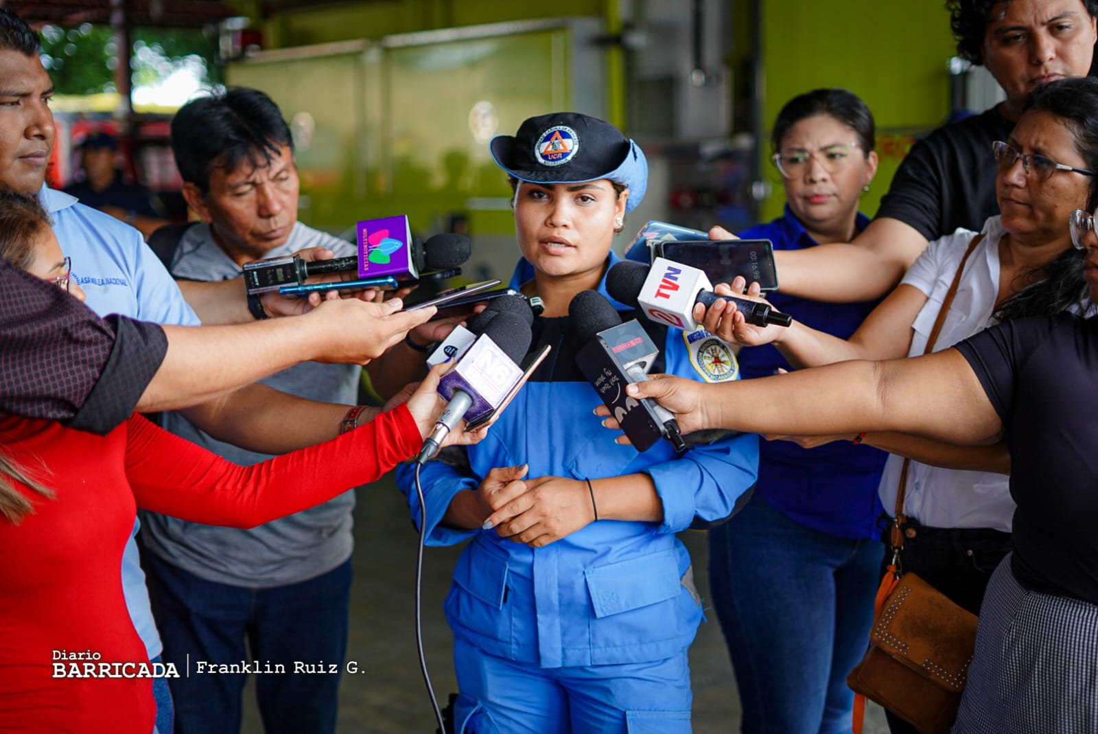 Capacitan a Bomberos nicaragüenses en técnicas de rescate