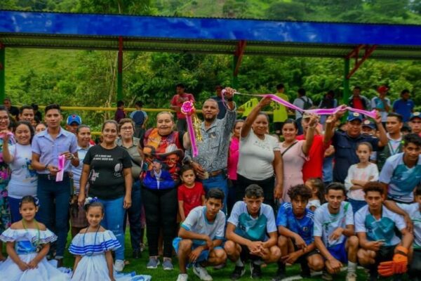 Inauguran Primera Etapa del Centro Deportivo Said Josué Turcios García en Wiwilí
