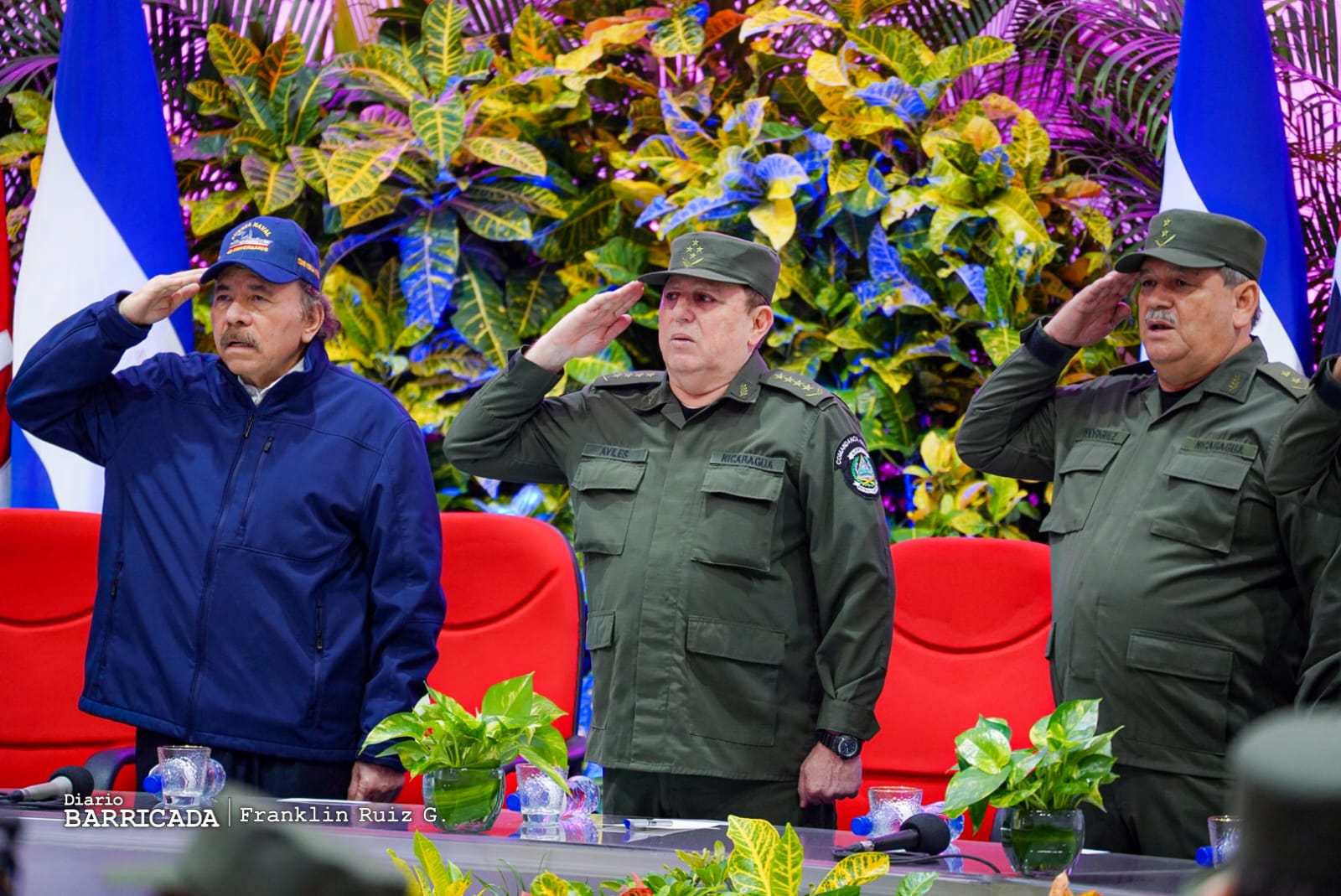 Acto Conmemorativo del 43 Aniversario de la Fuerza Naval del Ejército de Nicaragua