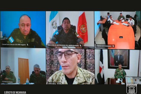 Ejército de Nicaragua participa en reunión de directores y jefes de inteligencia militar