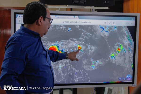 INETER Informa sobre las condiciones del clima y la ausencia de tormentas tropicales en Nicaragua