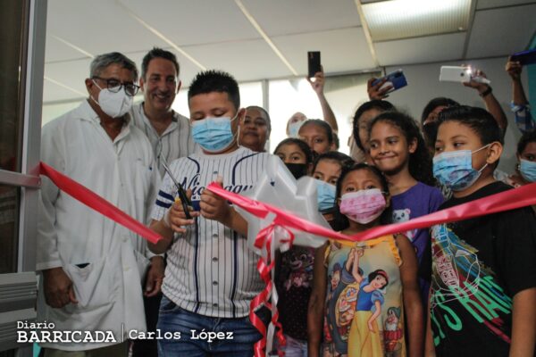 Inauguran Ampliación y Rehabilitación del Área de Hemato-Oncología en el Hospital Infantil «La Mascota»
