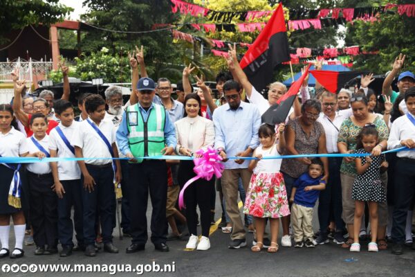 Barrio San Judas del Distrito III alcanza el 100 por ciento de sus calles mejoradas