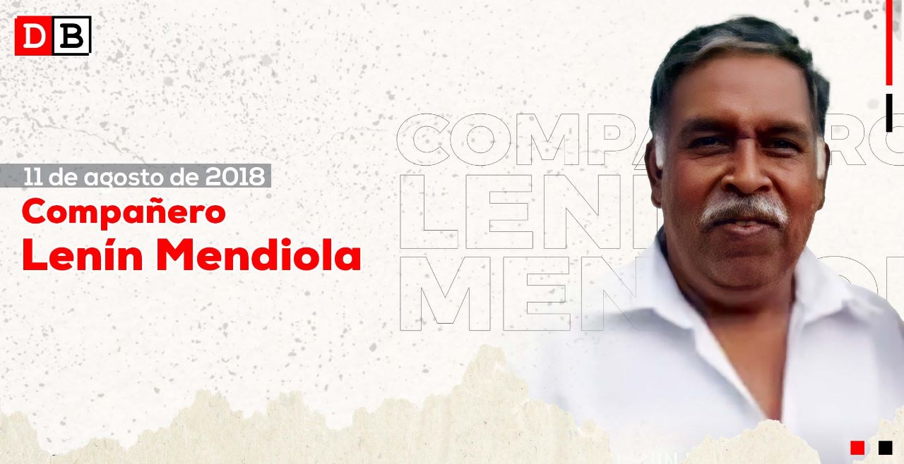 Lenín Mendiola: Héroe de la paz