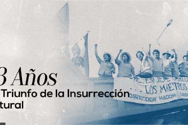 43 años del Triunfo de la Insurrección Cultural