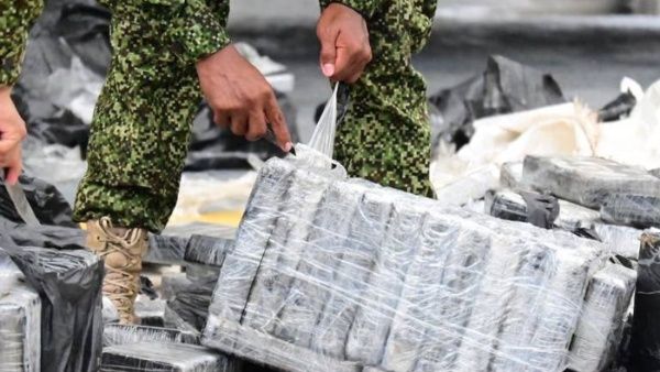Decomisan 640 toneladas de drogas en Colombia