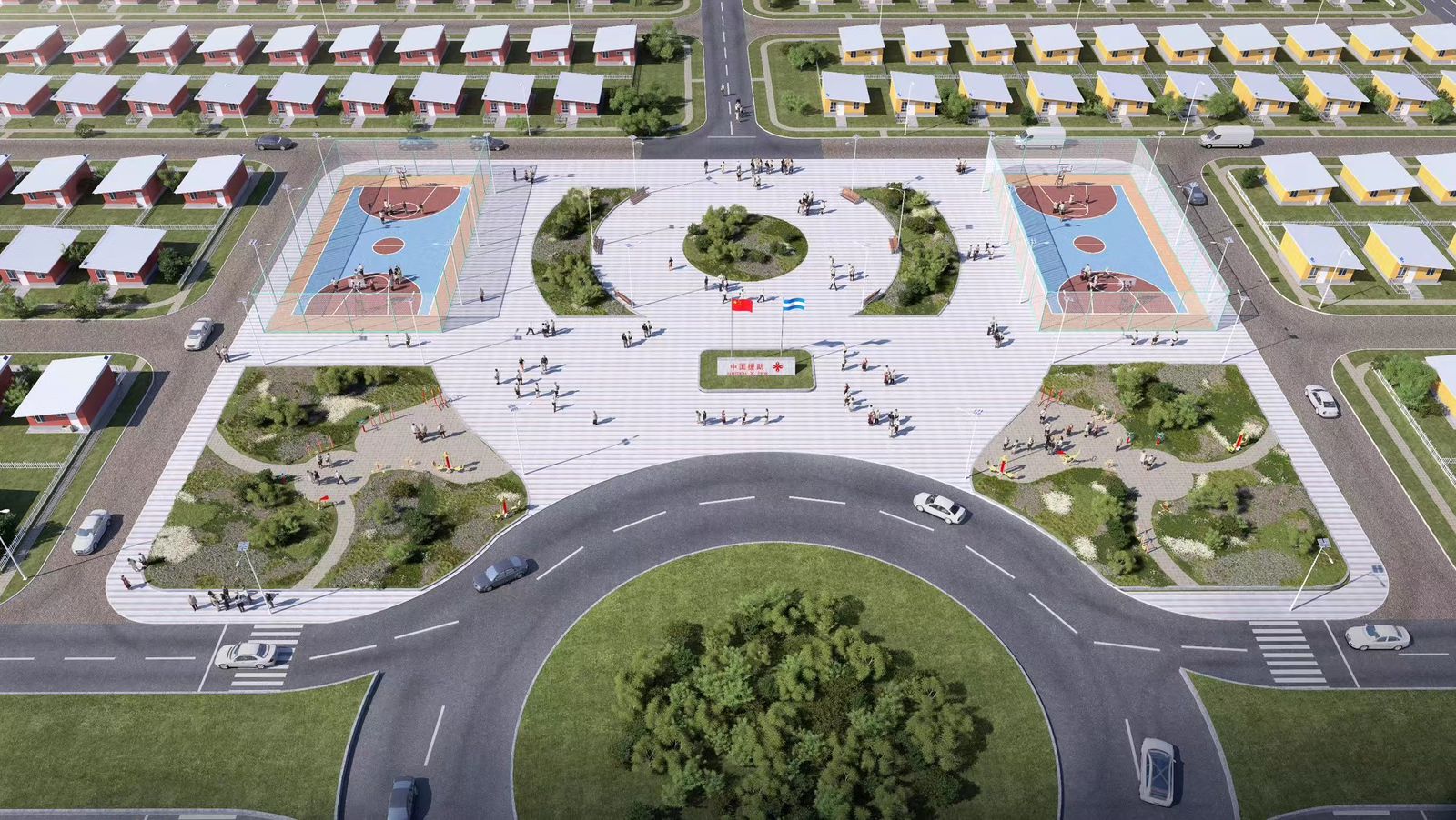 GRUN y República Popular China avanzan en la construcción de 920 viviendas de interés social en «Urbanización Nuevas Victorias»