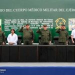 Ejército realiza acto en conmemoración del 44 aniversario de fundación del Cuerpo Médico Militar