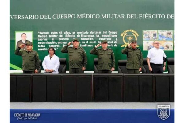 Ejército realiza acto en conmemoración del 44 aniversario de fundación del Cuerpo Médico Militar