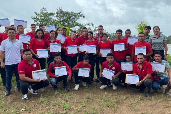 Protagonista de la Comunidad Magnolia en la Costa Caribe Sur finalizan curso del Programa Vocación Productiva