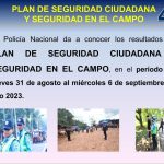 Policía Nacional fortalece la seguridad de las familias nicaragüenses