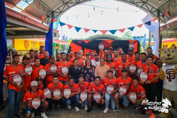 Equipo San Fernando de Masaya Recibe Reconocimiento por su Destacada Participación en el Campeonato Nacional Germán Pomares Ordóñez