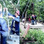 Sistema de agua potable es rehabilitado en comunidades de San Lorenzo