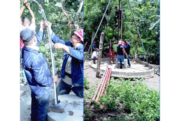 Sistema de agua potable es rehabilitado en comunidades de San Lorenzo