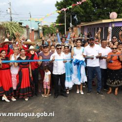 Inauguran revestimiento alfástico en el barrio Lomas de Guadalupe