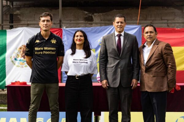 Nicaragua asiste a inauguración del proyecto WOMANGOAL en México