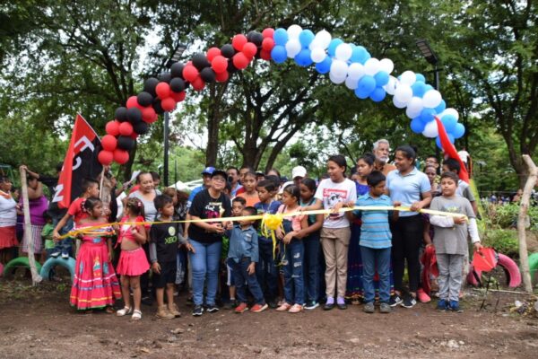 Familias de San Blas cuentan con nuevo espacio deportivo