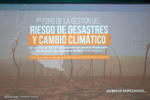 Foro de Gestión del Riesgo de Desastres: Una respuesta al cambio climático y la seguridad en Nicaragua