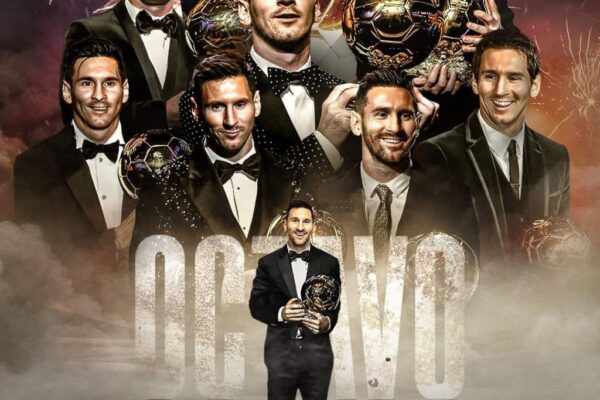 LIONEL MESSI GANÓ SU OCTAVO BALÓN DE ORO