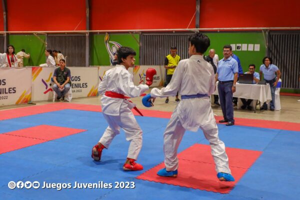Tercera fecha del Campeonato de Karate de los Juegos Juveniles Managua 2023