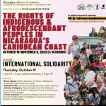 SEMINARIO SOBRE PUEBLOS ORIGINARIOS Y AFRODESCENDIENTES EN NICARAGUA