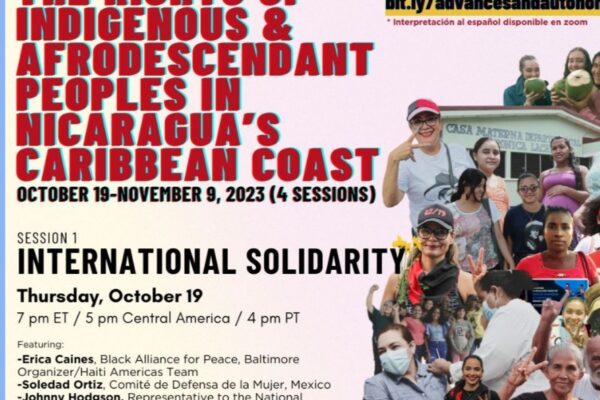 SEMINARIO SOBRE PUEBLOS ORIGINARIOS Y AFRODESCENDIENTES EN NICARAGUA