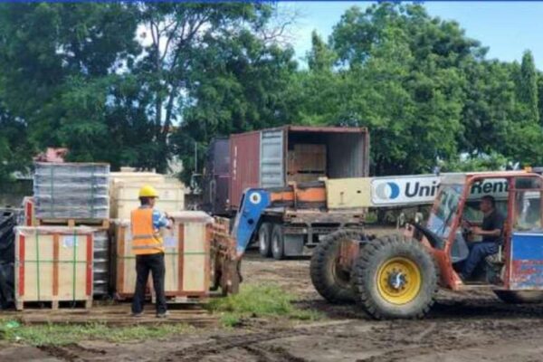 Avanza Proyecto de Agua en Jinotepe: Recepción de Materiales para Nuevos Tanques de Almacenamiento