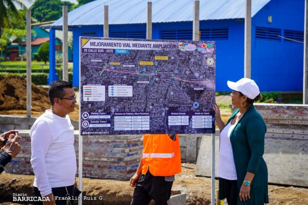 Managua construye vía alterna para la pista San Juan Pablo II