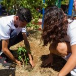 Juventud Sandinista y Movimiento Guardabarranco unen fuerzas para embellecer Parque Farabundo Martí en Managua