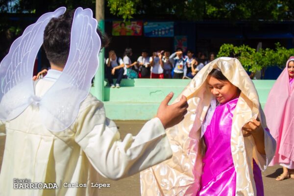 Estudiantes inician las representaciones de las pastorelas