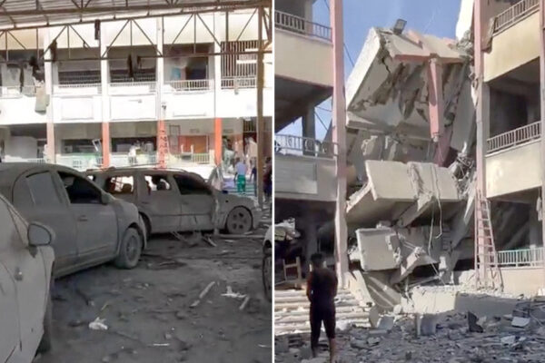 Decenas de muertos en un ataque israelí contra un colegio en Gaza