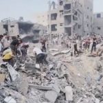 Israel vuelve a atacar el campo de refugiados de Jabalia, en Gaza, un día después del bombardeo que dejó decenas de muertos