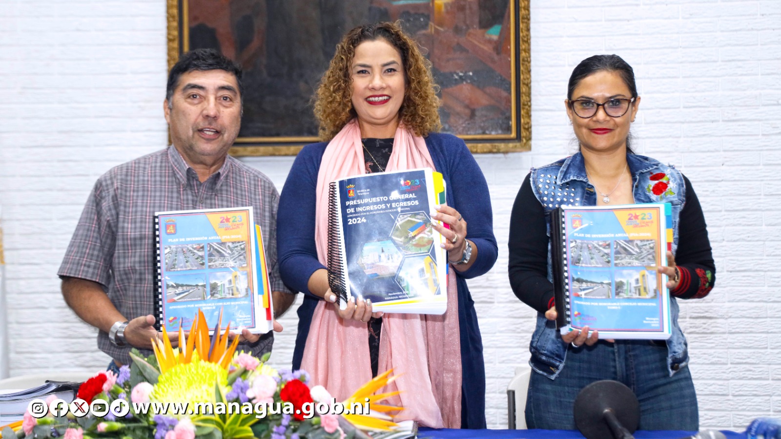 Concejo Municipal de Managua Unánimemente Aprueba Histórico Presupuesto para el 2024