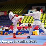 Final del Campeonato de Karate de los Juegos Juveniles Managua 2023