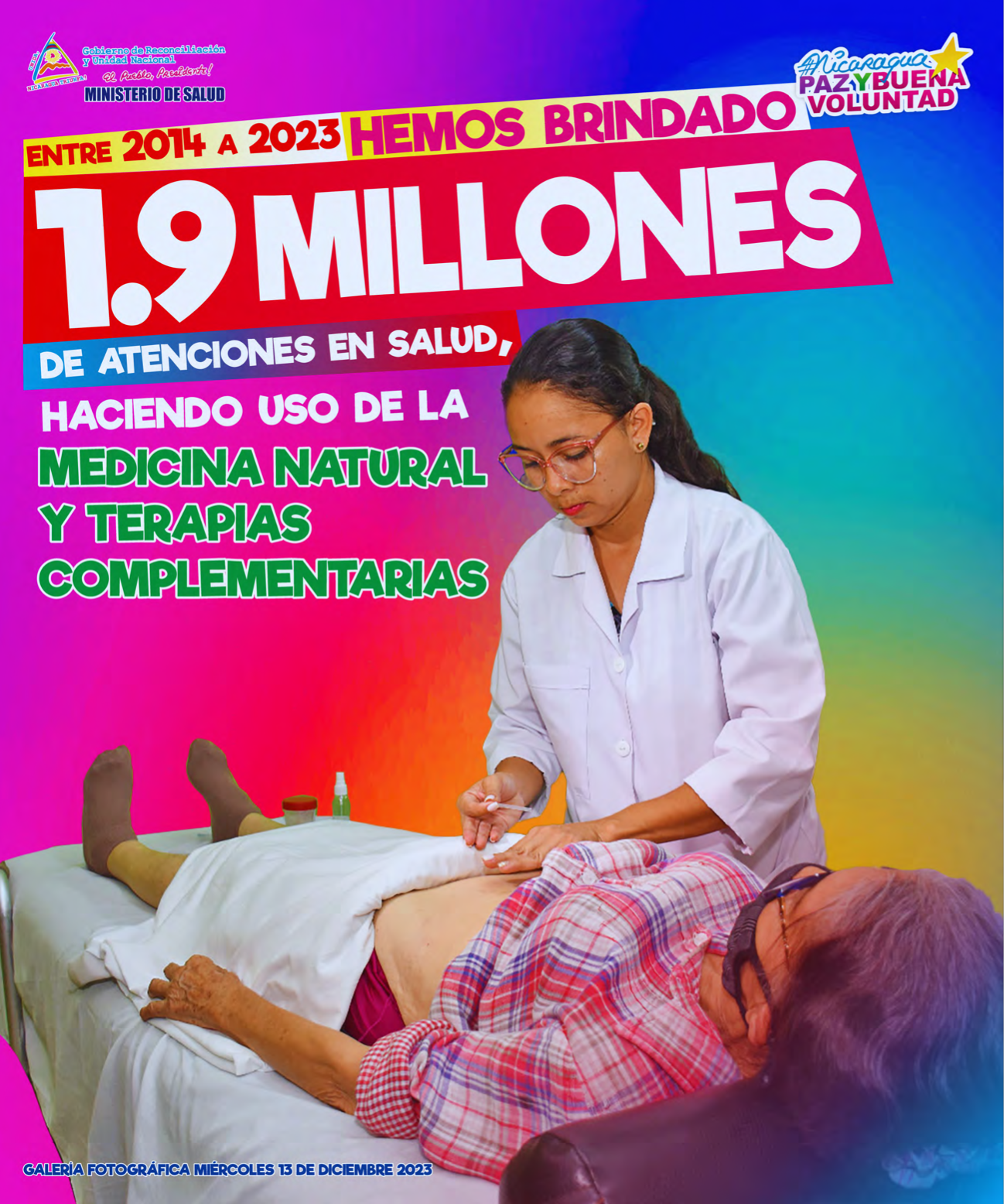 MINSA destaca 1.9 millones de atenciones en medicina natural