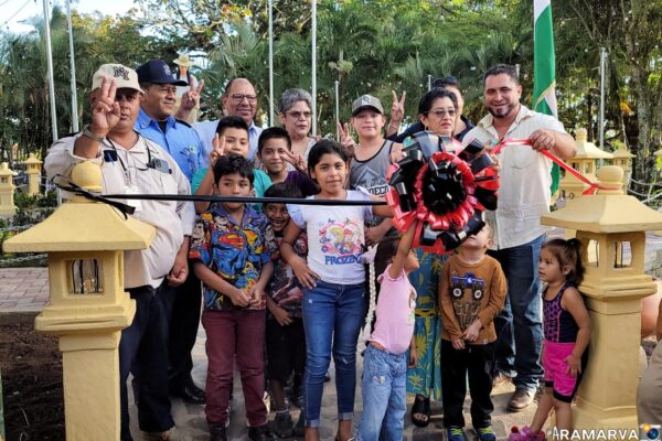 Inauguración Exitosa del Parque Central Taisiwe en Camoapa