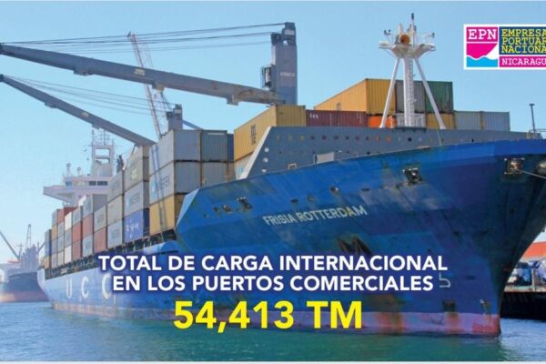 Semana activa en puertos nicaragüenses reporta EPN