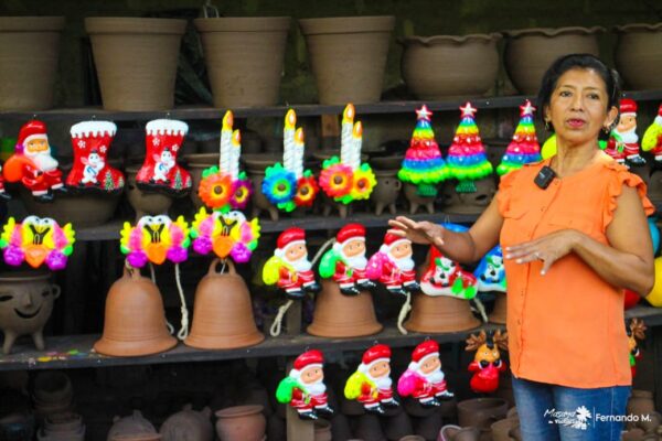 Artesanos de Masaya Brillan en las Festividades Navideñas