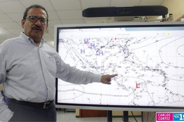INETER pronostica el paso de dos líneas frontales para esta semana.