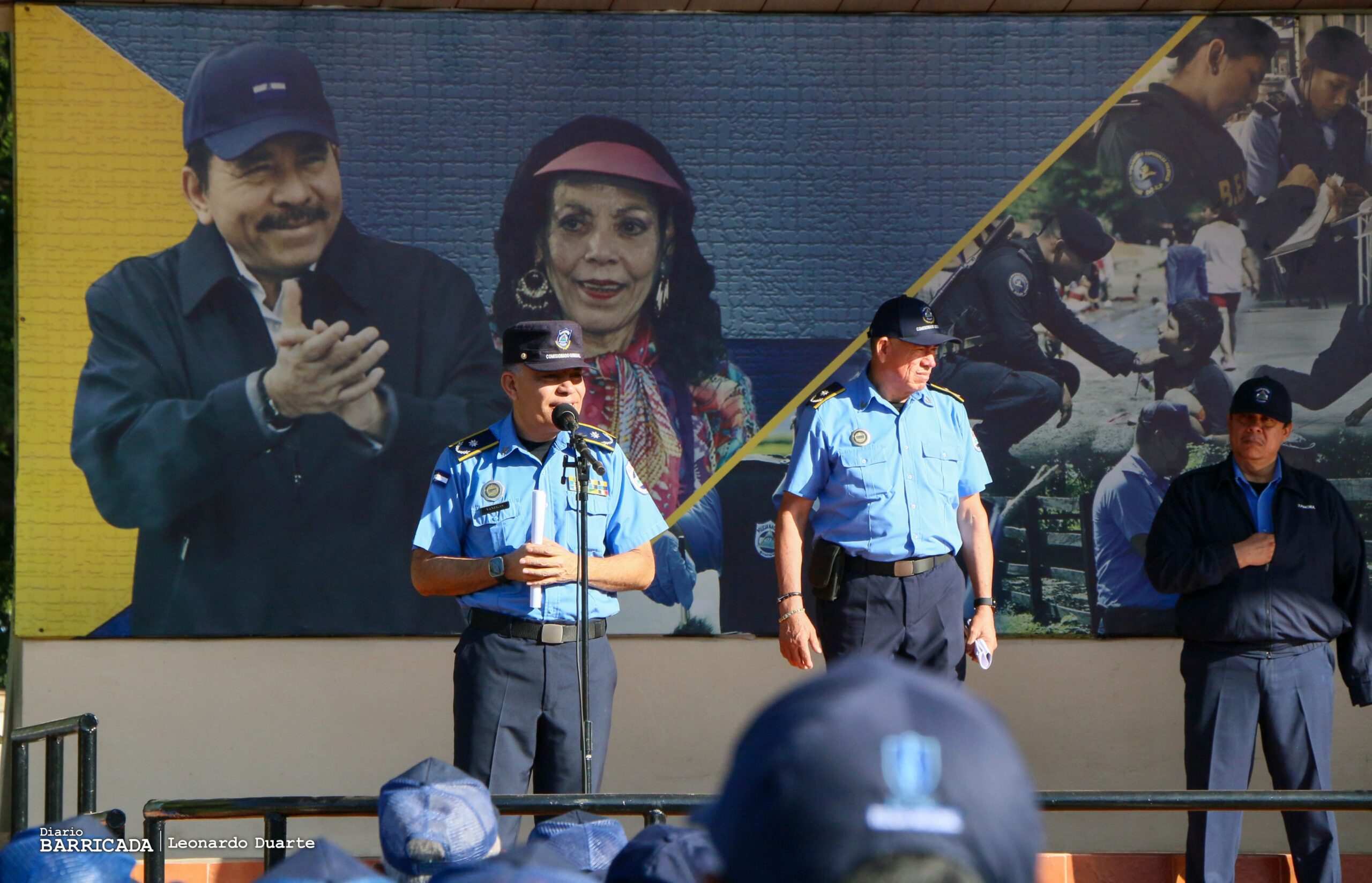 Emotivo Homenaje en el Complejo Policial Faustino Ruiz a la Memoria de Leonel Rugama