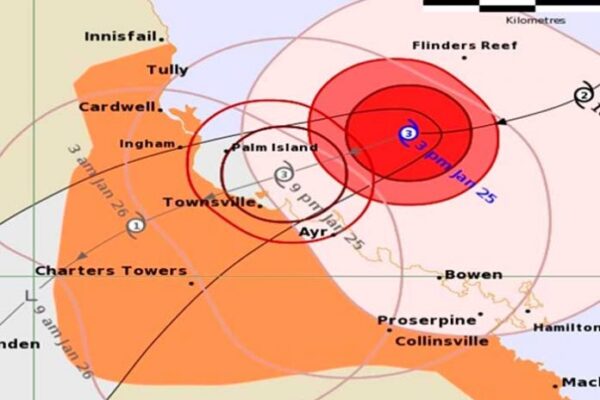 Kirrily se debilita, pero su paso deja cortes de energía en Australia
