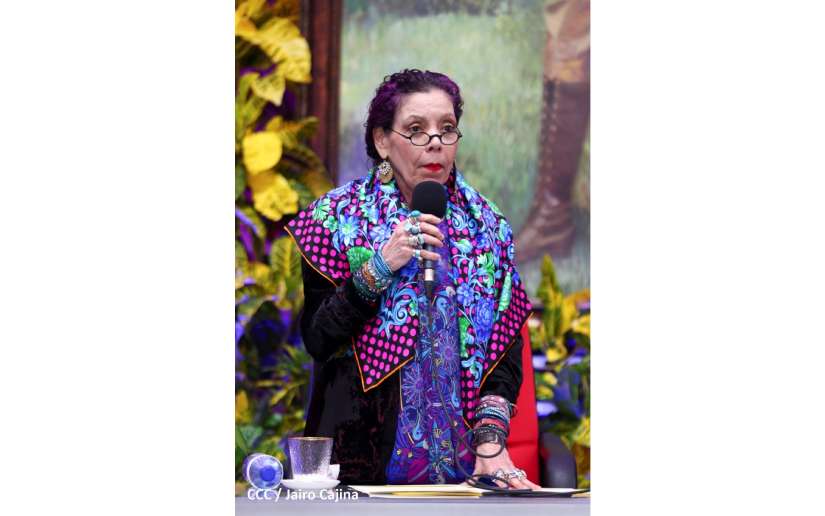 Declaraciones de Rosario Murillo Vicepresidenta de Nicaragua (21-12-23)